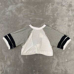 We the Free Womens Apres Ski Striped Open Back Size M Pullover Top NWT